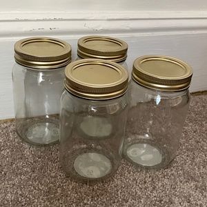 4pc. Canning Jars
